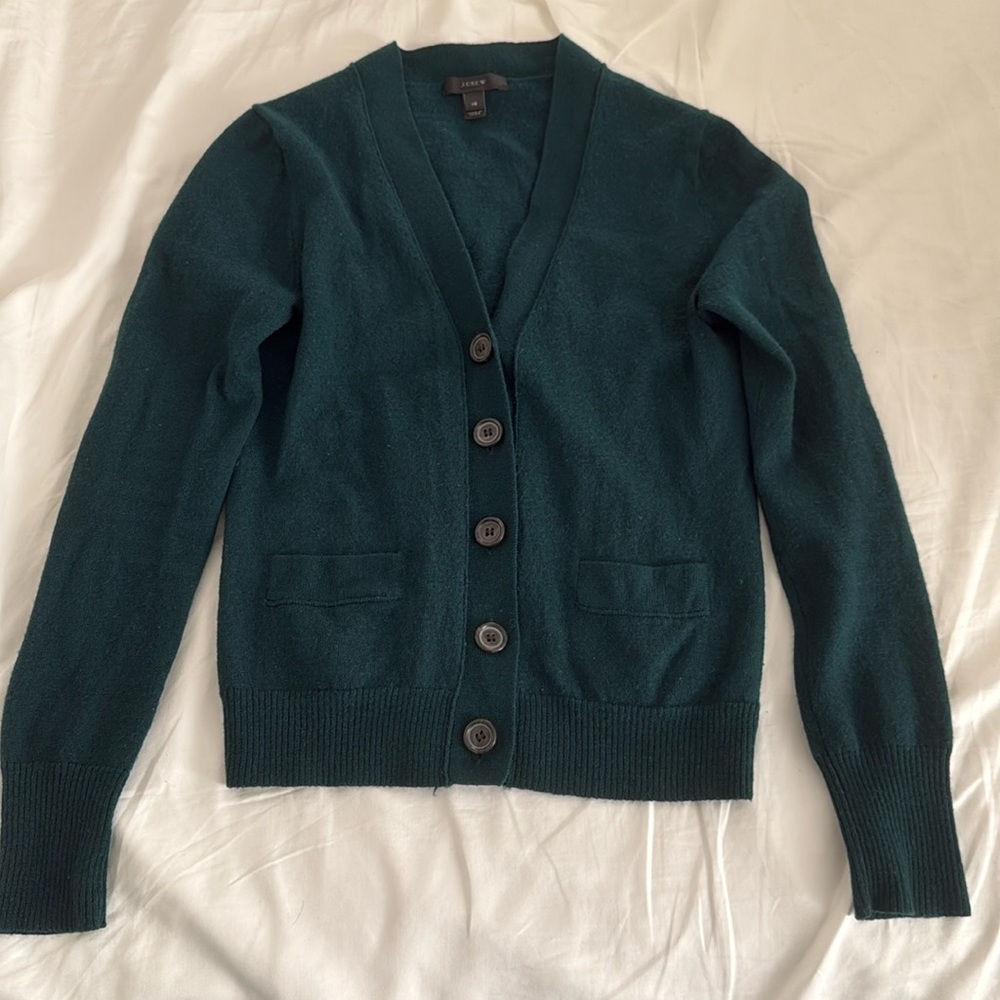 JCrew Wool Cardigan XS